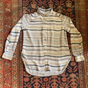 Xirena stripe button up